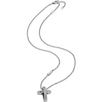Halskette Breil Dame Charming Cros in Stahl Cristallo TJ1463 - TJ1463